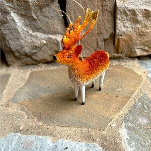 New🌟Anthropologie Terrain Buri Bottle Brush Animals- Deer
